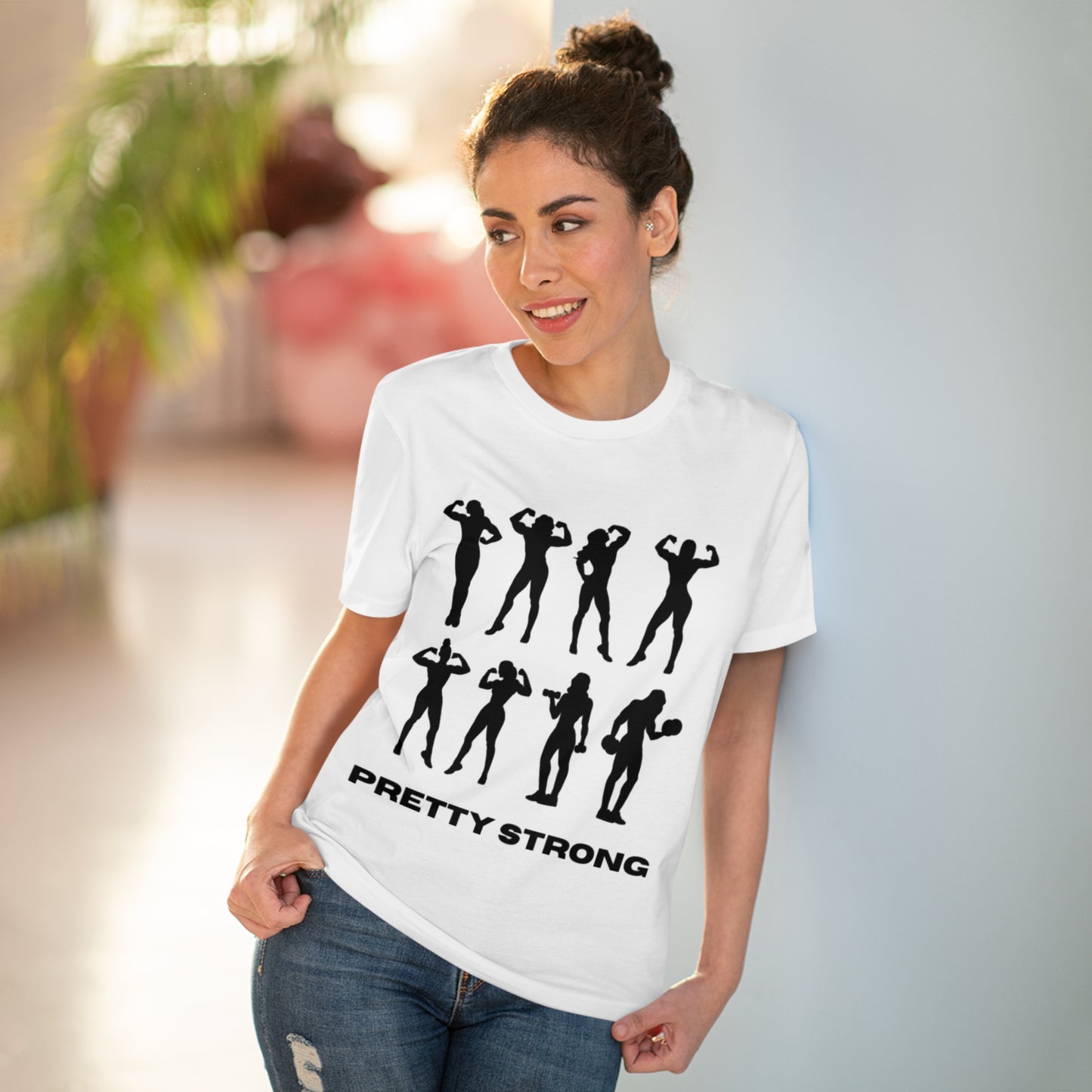 Empower Silhouette Tee "PRETTY STRONG" T-shirt - Unisex