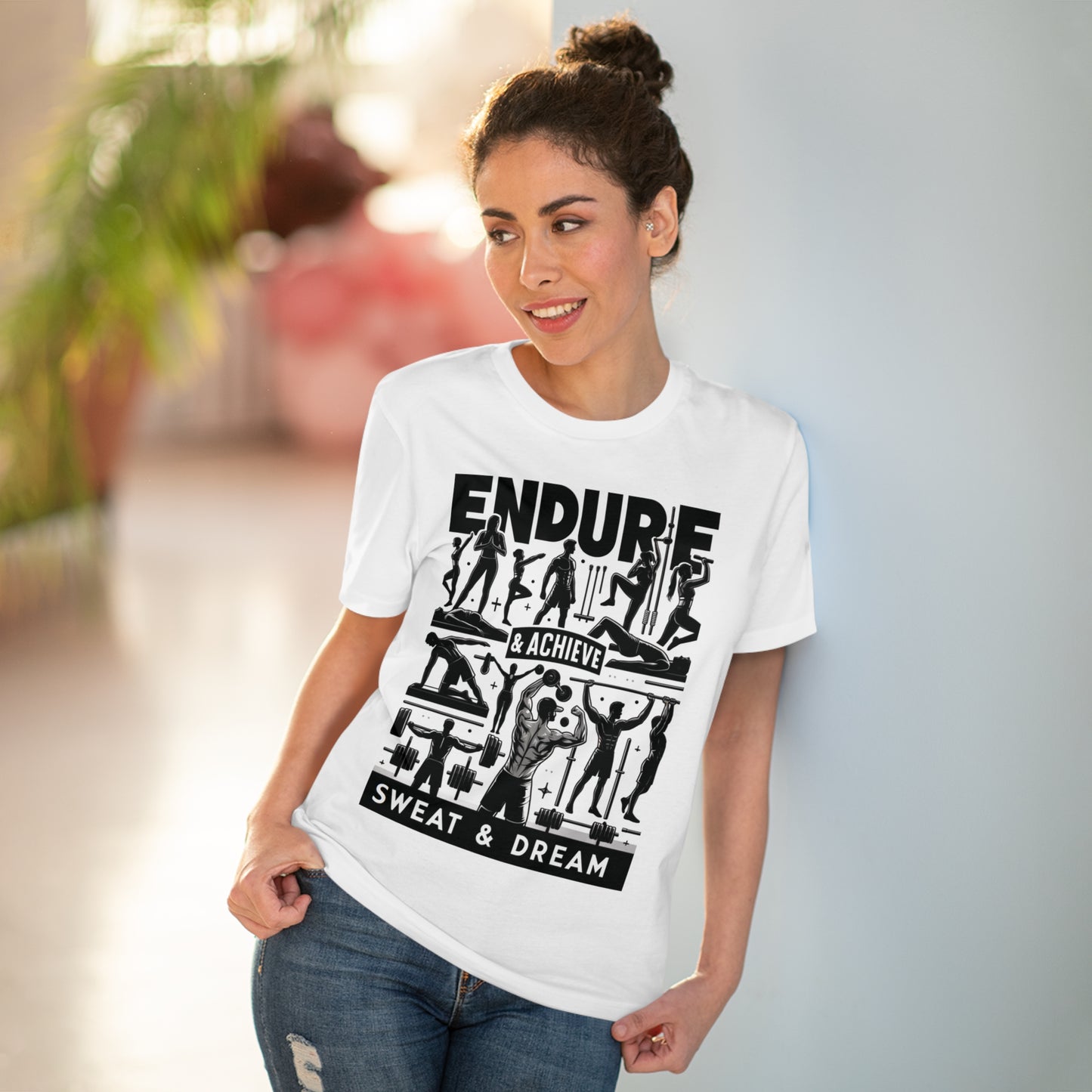 Resilience Rally Tee "ENDURE ACHIEVE SWEAT & DREAM" T-shirt - Unisex